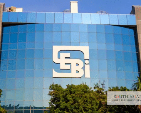 A picture of SEBI office taken during RBI Foreign Investment announcement