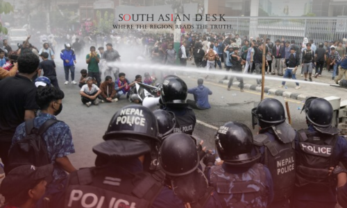 Social Media Ban is lifted after the protest seen in the picture in Nepal