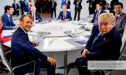 US Tariffs G7 Nations 2025: India Faces Pressure Over Russian Oil 2 G7 Nations sitting on a table