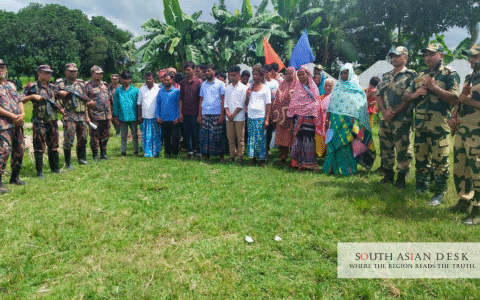 India: BSF Hands Over Bangladeshis from Meherpur Border