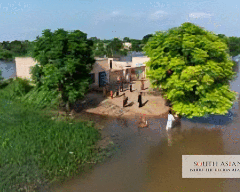 Bangladesh Khulna Floods seen in the image