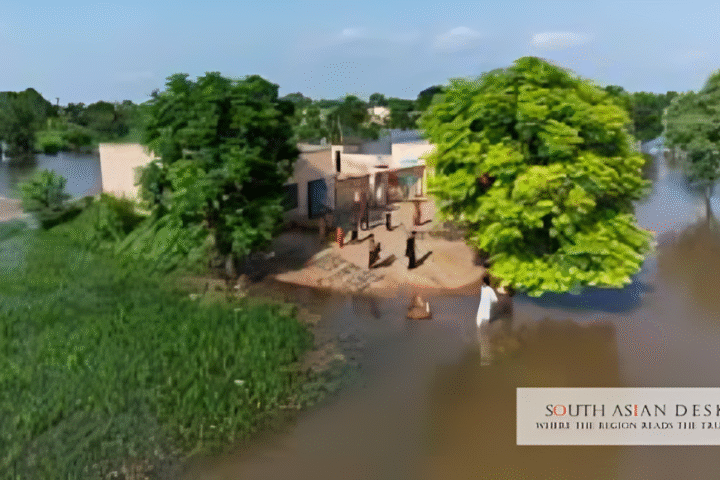 Bangladesh Khulna Floods seen in the image