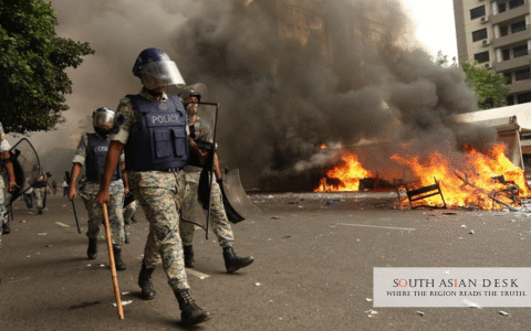 Bangladesh Police Disperse 100+ July Charter Protesters