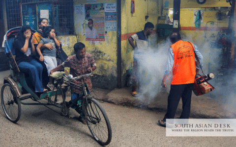 People are combating Dengue Outbreak Bangladesh