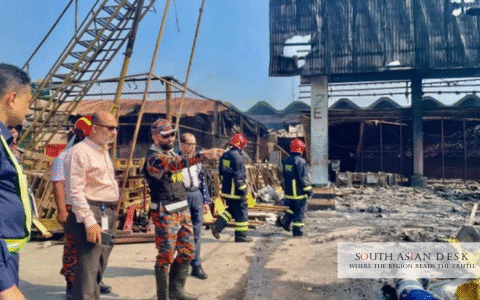 Dhaka Airport Fire Causes Rooppur Nuclear Equipment Damage