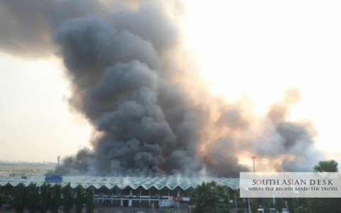Dhaka Airport Fire Pharma Losses- Tk 4,000cr Toll