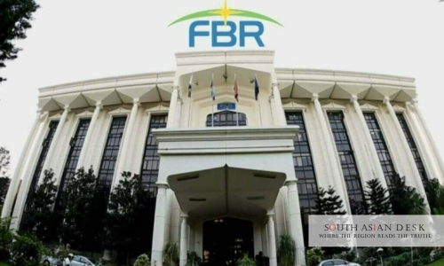 A photo of FBR Office after FBR Q1 Tax Target Miss