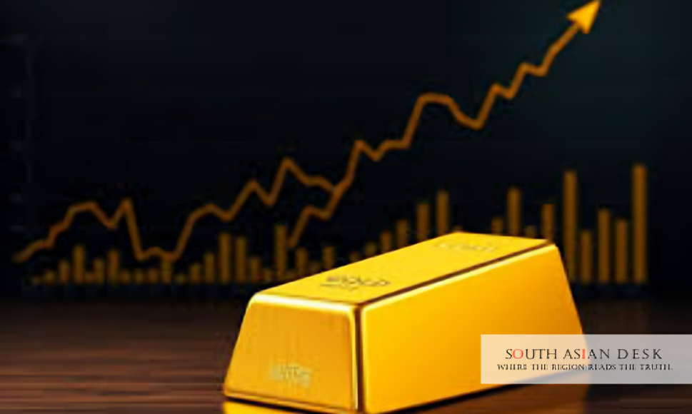 India Gold Price Surge Hits Rs 1,19,240 Record 1 India gold price surge depicted by concept graph in the picture