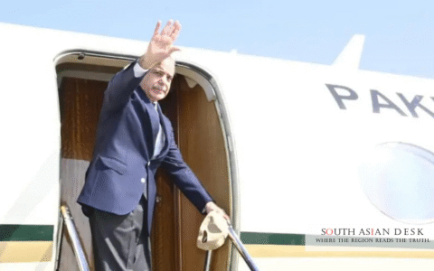 PM Shehbaz Malaysia visit as he reaches Malaysia seen in the picture