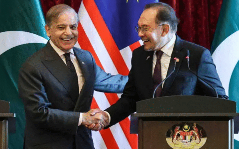 Pakistan and Malaysia support for Palestine, during Shehbaz Anwar Meeting