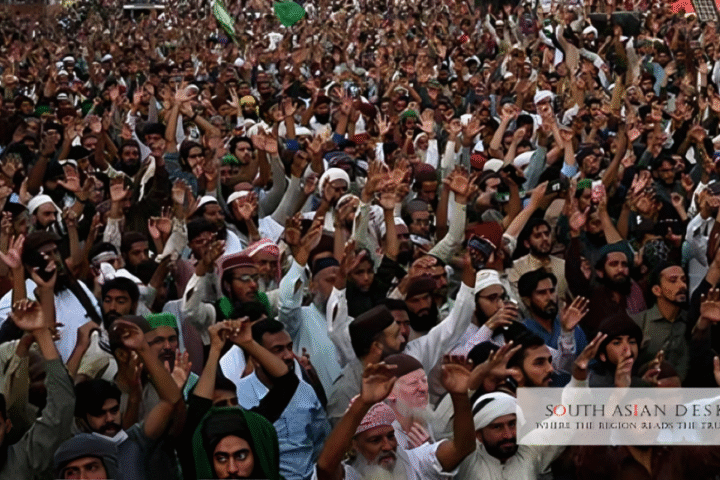 TLP Protest Internet Suspended 70 Roads Blocked in CapitaTLP Protest Internet Suspended 70 Roads Blocked in Capital