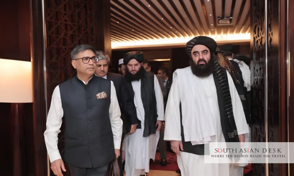 Taliban FM Muttaqi India Visit as seen in the picture