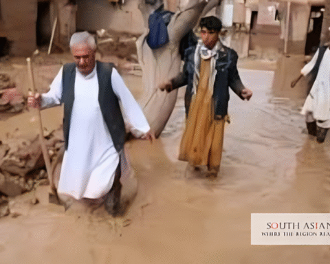 Afghanistan Flash Floods Can be seen in the picture