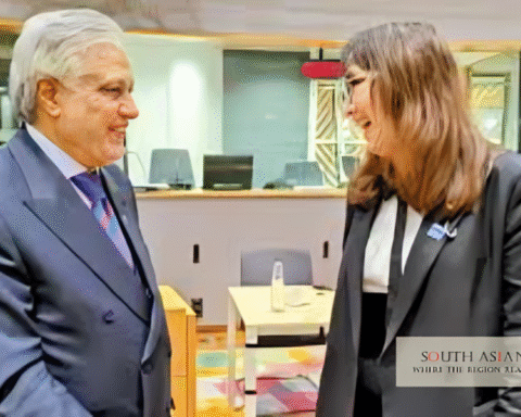 Dar Meets Japanese Deputy FM in Brussels, Eyes Deeper Ties