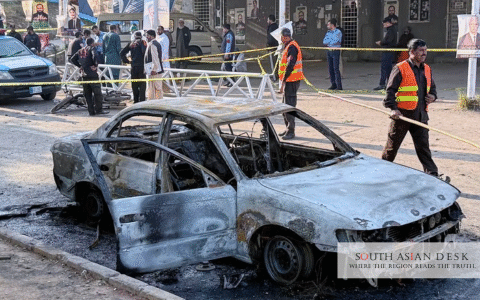 India Pakistan Blame Game Escalates After Blasts Kill 25