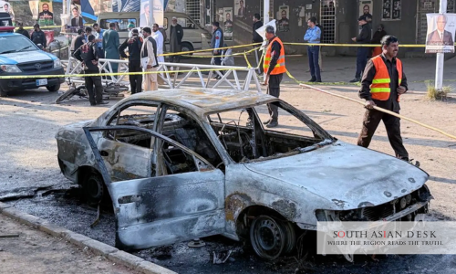 India Pakistan Blame Game Escalates After Blasts Kill 25