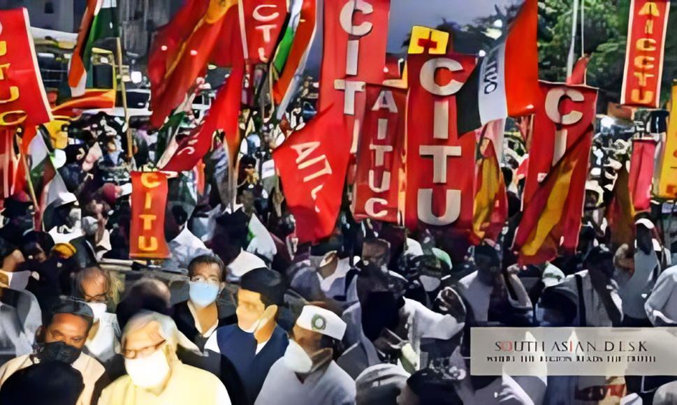 India Trade Unions Protest Labour Codes, Ignite Nationwide Fury
