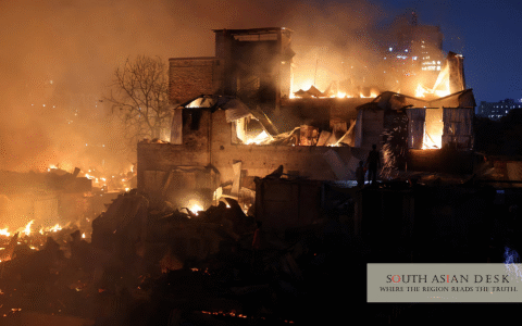 Korail Slum Fire Dhaka 2025: 1,500 Homes Lost