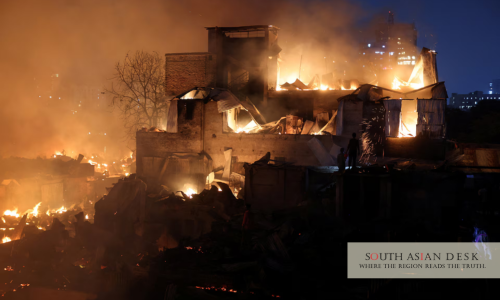 Korail Slum Fire Dhaka 2025: 1,500 Homes Lost