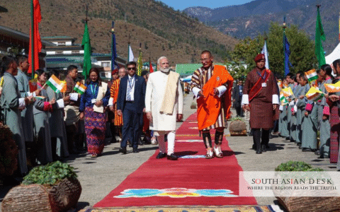 PM Modi Bhutan Visit Ignites 2-Day Diplomatic Surge