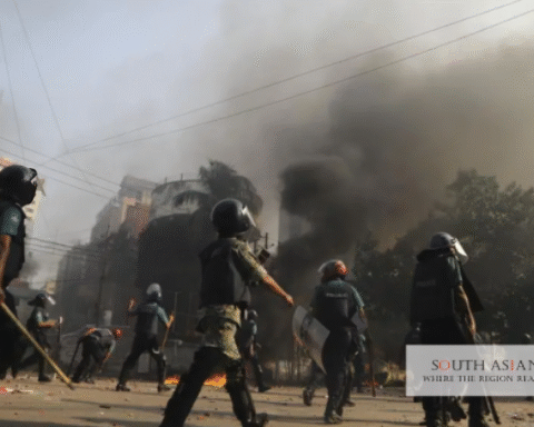 Sheikh Hasina Supporters Protest Ignites 32 Bomb Blasts