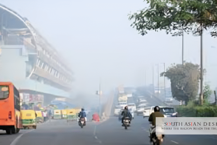 Delhi AQI Today Hits 300 in Poor Category Amid 5.7°C Chill