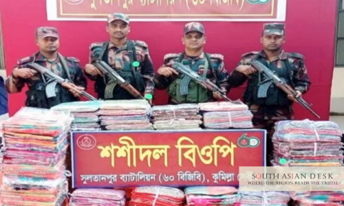 Smuggled Goods Cumilla: BGB Seizes Tk 3.5 Crore Haul
