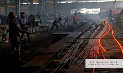 India Manufacturing PMI Slumps to Two-Year Low at 55