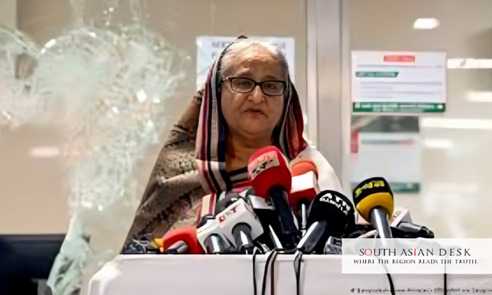 Sheikh Hasina Speech Ignites Diplomatic Fury
