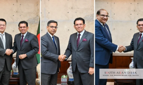 China, India, Pakistan Envoys Meet Bangladesh Foreign Minister