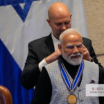 Indian PM Modi Awarded Speaker of the Knesset Medal by Israeli Parliament