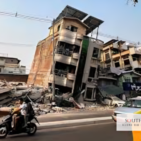 Myanmar Earthquake 5.9 Jolts South Asia