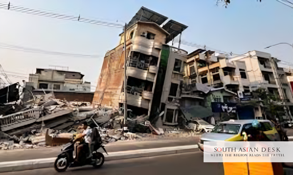 Myanmar Earthquake 5.9 Jolts South Asia