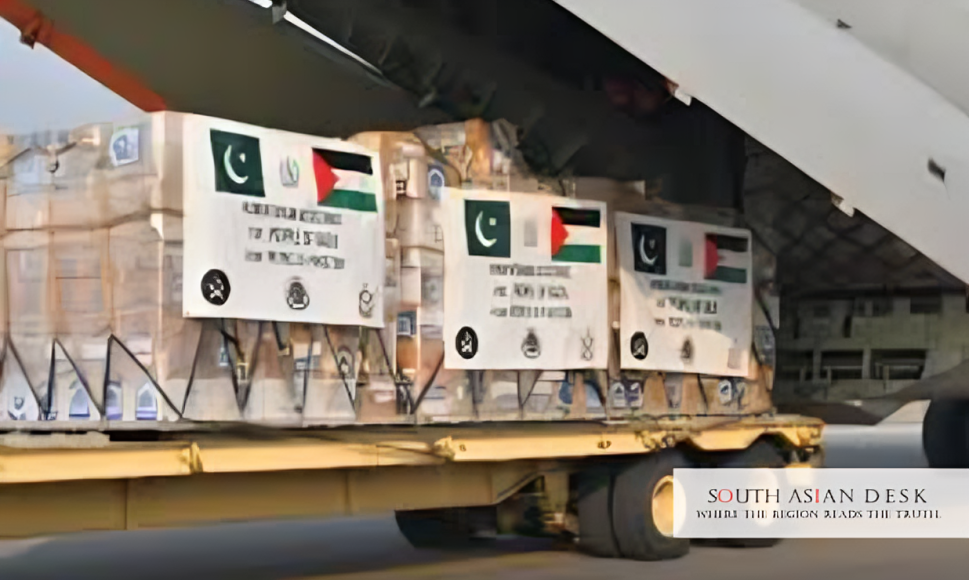 Pakistan Sends Aid to Gaza: 29th 100-Tonne Consignment