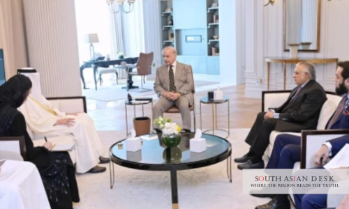Shehbaz Sharif Met with Qatar's Minster to Strengthen Economic Ties