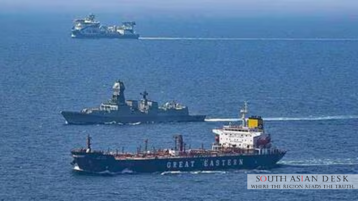 India Monitors 28 Merchant Ships Amid West Asia Tensions