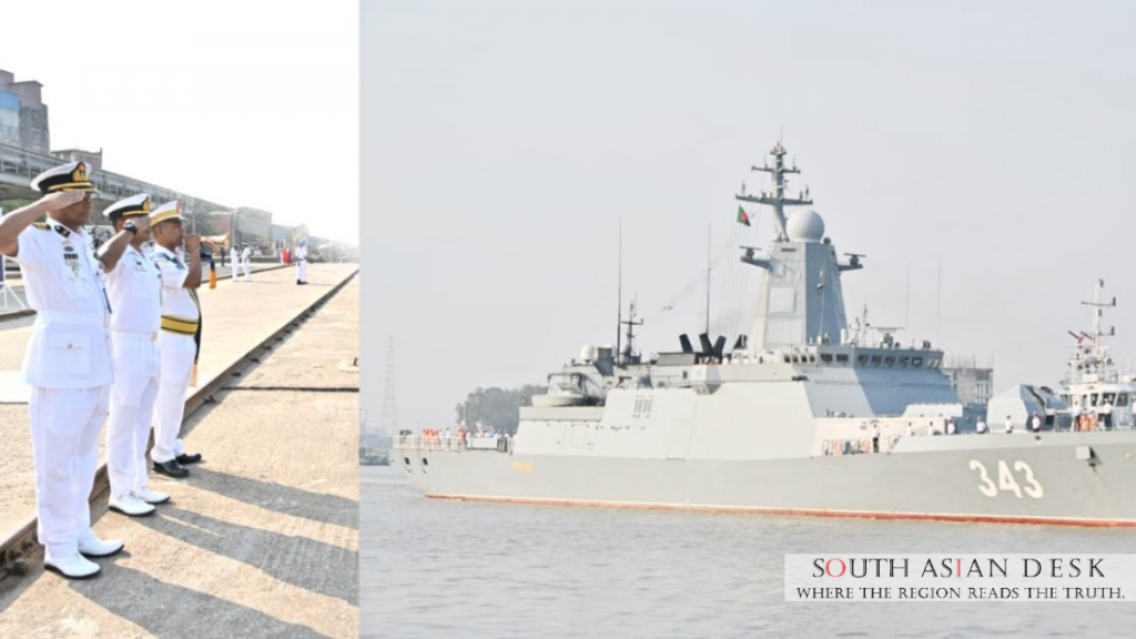 Russian Navy Ships' Goodwill Visit to Bangladesh
