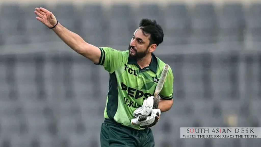 Salman Ali Agha Reprimanded for ICC Code Breach