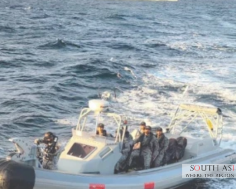 Pakistan Navy Rescues Crew in North Arabian Sea