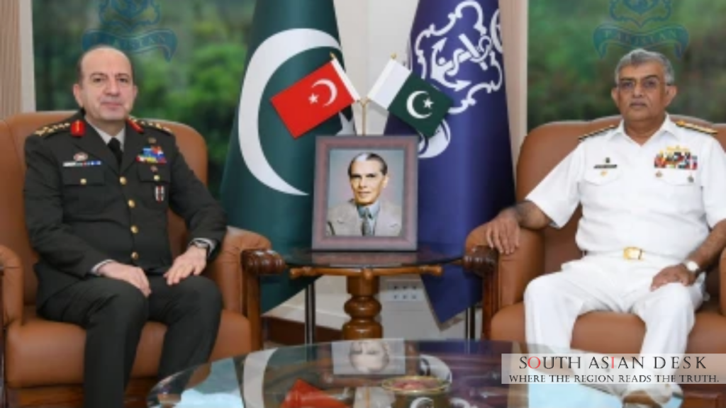 Turkish Armed Forces General Meets Pakistan Navy Chief