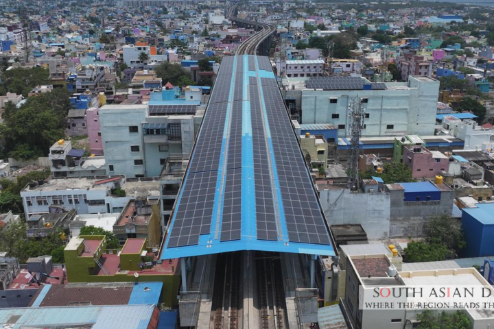 Chennai Metro Rail Saves ₹5.6 Crore with Solar Power