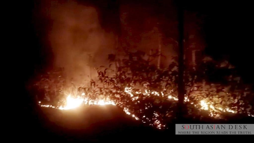 Indian Army & IAF Contain Kasauli Forest Fire