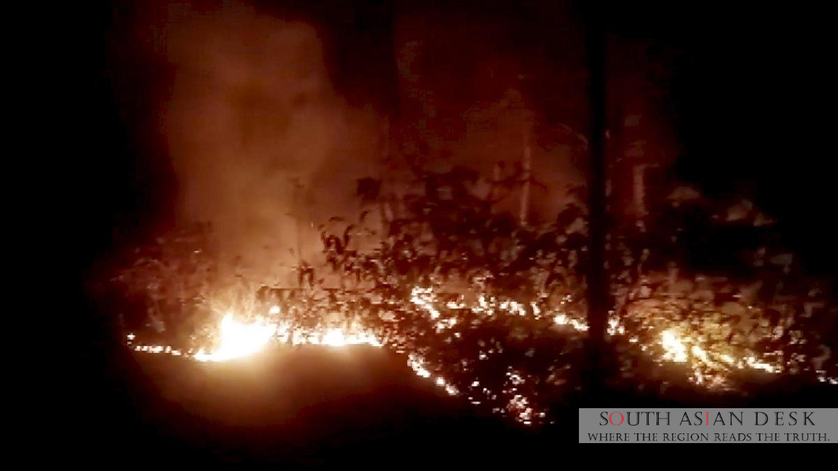 Indian Army & IAF Contain Kasauli Forest Fire