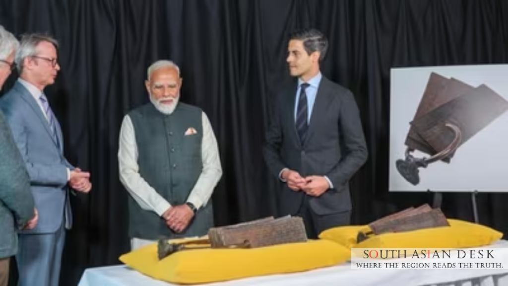 Netherlands Returns 1,000-Year-Old Chola Copper Plates to India