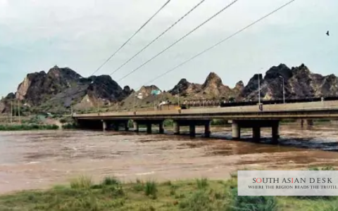 Chenab River water level