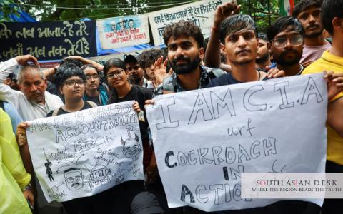 Delhi youth protests