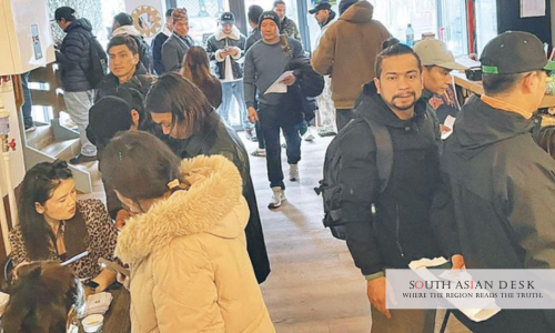 Nepali workers in Europe