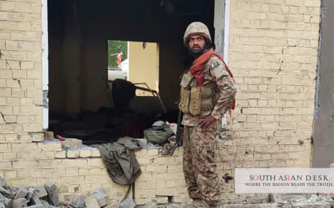 Pakistan police post attack