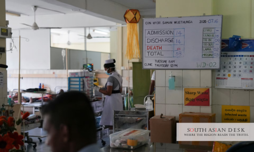 Sri Lanka dengue outbreak