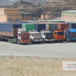 WFP containers at Torkham border